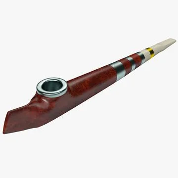 Midwakh Tobacco Pipe 3D Model