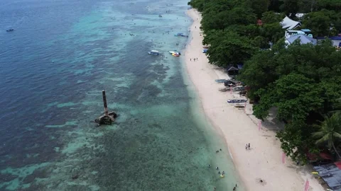 Midway Beach Stock Footage 332403383