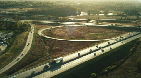 Midwest Highways Video stock 44021910