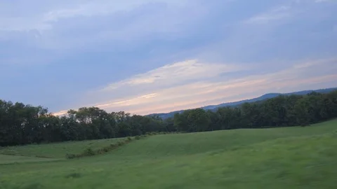 Midwest Sunset Drive Stock-Footage 112270719