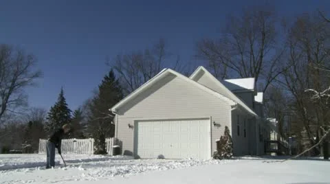 Midwest Winter Stock Footage 22783580