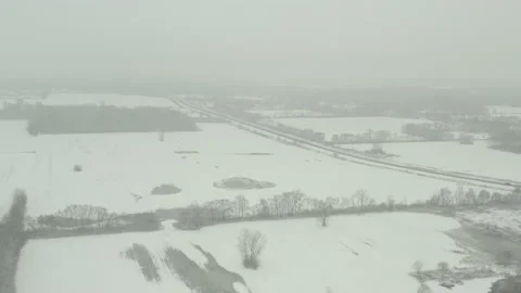 Midwestern Highway - Winter - 01 Stock-Footage 150821977