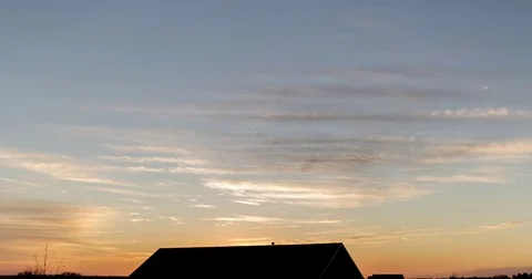 Midwestern Sunset Time Lapse 스톡 동영상 82765473