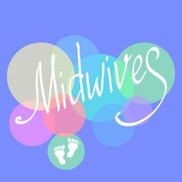 Midwives day 5 may. Vector illustration for International Midwives day greeting Stock Illustration