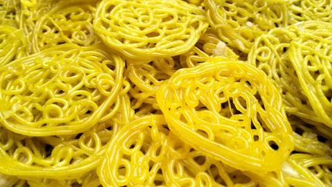 Mie crackers Stock Photos