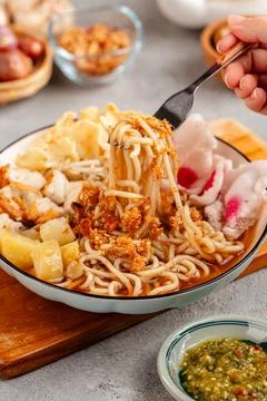 Mie Rebus Stock Photos