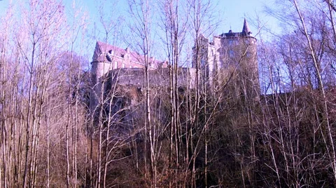 Mielmont castle. Stock Footage 35400728