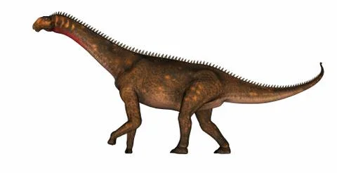 Mierasaurus dinosaur - 3D render Stock Illustration