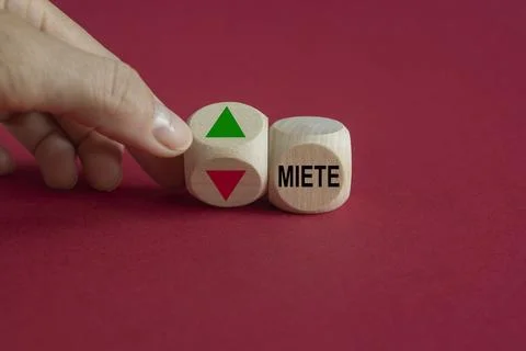 MIETE symbol . Stock Photos