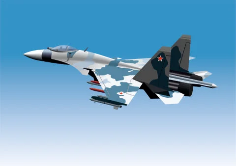 Mig 29 Stock Illustration