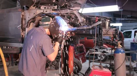 Mig Welding Video stock 19708783