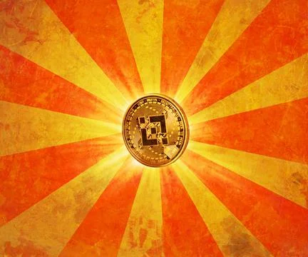 Mighty binance coin Stock Photos