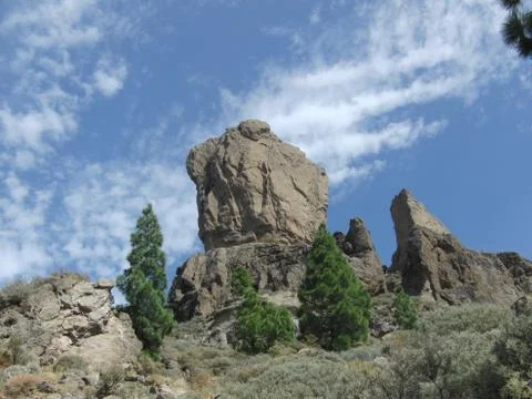 Mighty Roque Nublo Stock Photos