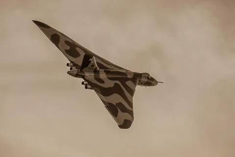 The mighty Vulcan in sepia Stock Photos
