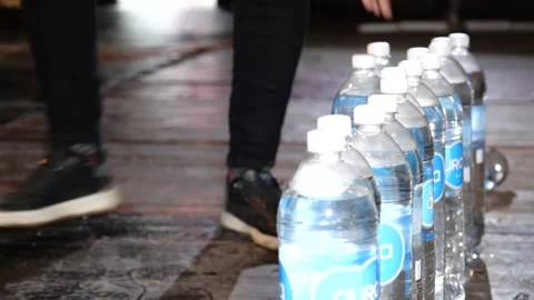 MIGRANT CAMP. BELARUS Stock Footage 166748359