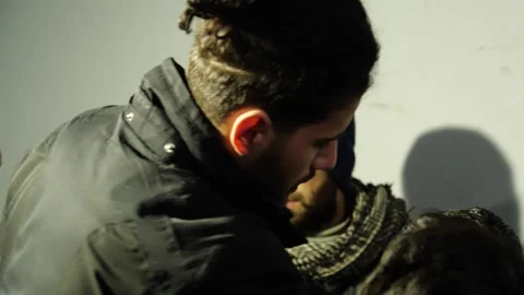 MIGRANT CAMP. BELARUS Stock Footage 166748906