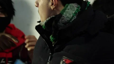 MIGRANT CAMP. BELARUS Stock Footage 166748976