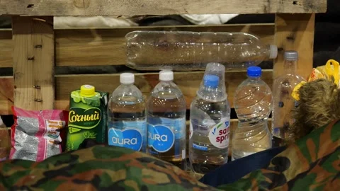 MIGRANT CAMP. BELARUS Video stock 166749244