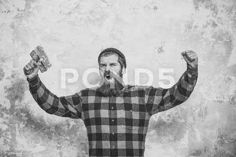 Migrant worker. Building and construction. Stock Photos