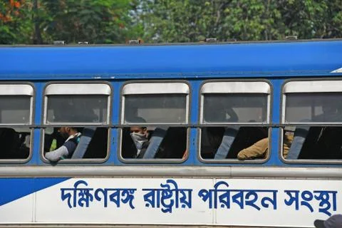 Migrant workers are being sent home on government initiative Stock Photos