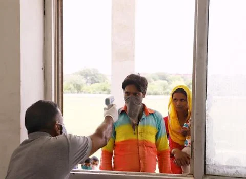 Migrant workers Stock Photos