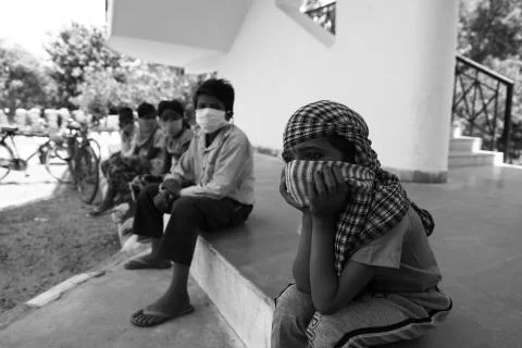 Migrant workers Stock Photos