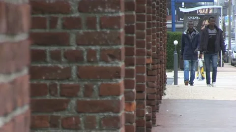 Migrants in Calais Stock Footage 50907292