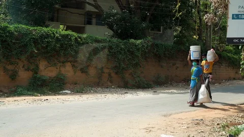 Migrants workers 5 Stock Footage 129767691