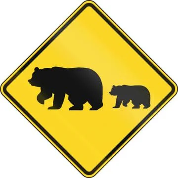 Migrating Bears 스톡 일러스트