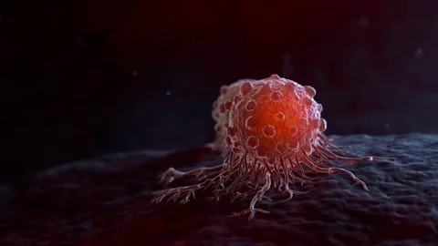Migrating cancer cells Stock Footage 170830427