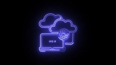 Migrating Icon Isolated on Black Background Vidéo 323113455