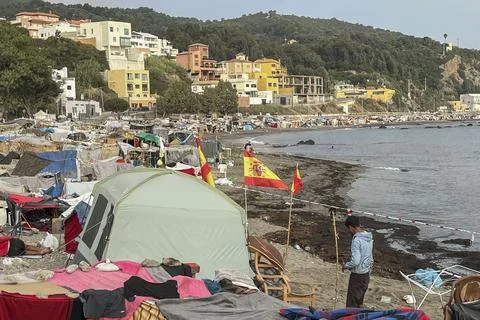 Migration crisis in Ceuta, Spain - 06 Sep 2026 Stock Photos