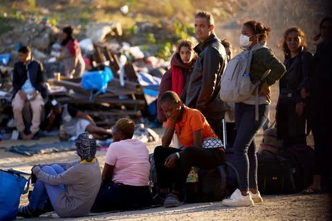 Migration issues at the US southern border, San Diego, USA - 24 Sep 2023 Stock Photos