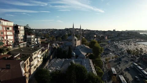 Mihrimah sultan mosque Stock Footage 219348370