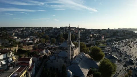 Mihrimah sultan mosque Stock Footage 219502155