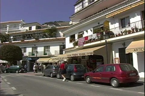 Mijas Stores-ws 库存影片 818976