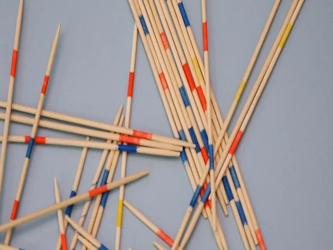 Mikado sticks Stock-Footage 84712596