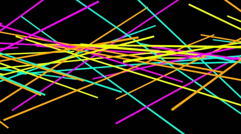 Mikado Stripes Stock Footage 64660692