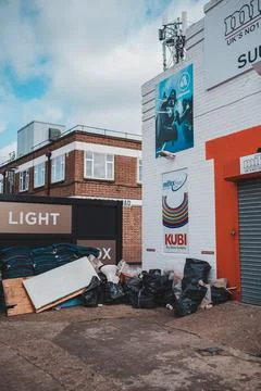 Mike's Dive Store Stock Photos