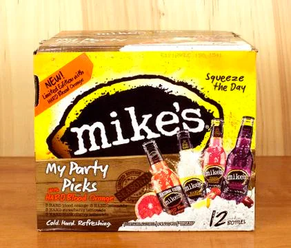 Mike's hard lemonade Stock Photos