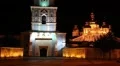 Mikhailovsky Golden-Domed Monastery on Mikhailovskaya square in Kiev, Ukraine HD Footage