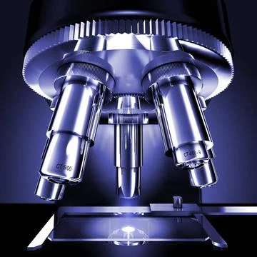 Mikroskop high resolution 3D rendering of a microscope Copyright: xZoonar.... Stock Photos
