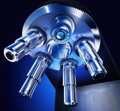 Mikroskop high resolution 3D rendering of a microscope Copyright: xZoonar.... Stock Photos