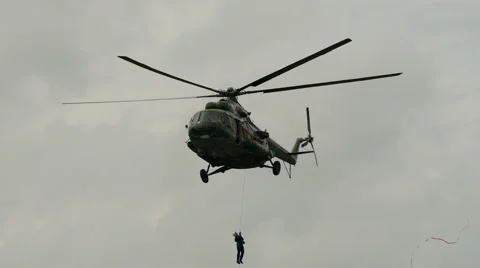 Mil Mi-8 Stock Footage 52566579
