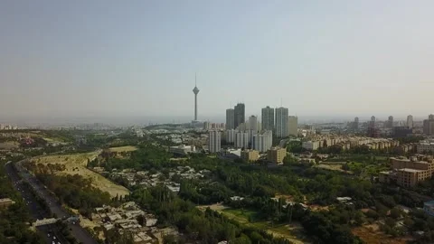 Milad Tower Stock Footage 309109758