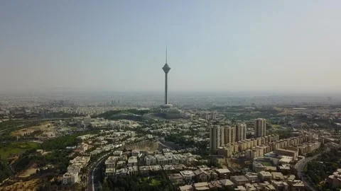 Milad Tower Stock Footage 309109857