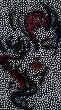 Milady circles 库存插图