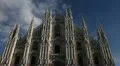 Milan Cathedral (Duomo di Milano), Duomo Square (Piazza del Duomo), Italy HD Footage