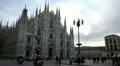 Milan Cathedral (Duomo di Milano), Duomo Square (Piazza del Duomo), Italy HD Footage