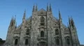 Milan Cathedral (Duomo di Milano), Duomo Square (Piazza del Duomo), Italy HD Footage